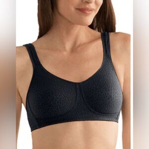 AMOENA Sz 40B Mona Underwire Free Comfort Strap Adjustable Back & Strap Bra NEW